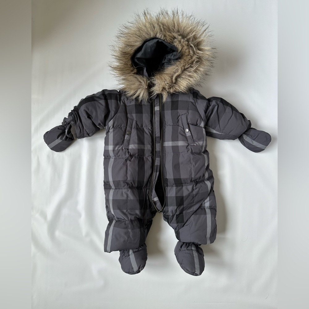 Burberry Baby Snowsuit - 3 months